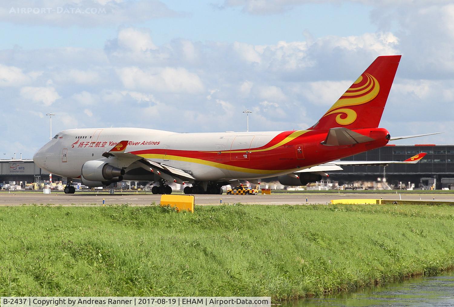 B-2437, 1991 Boeing 747-481(BDSF) C/N 25207, Yangtze River Airlines Boeing 747