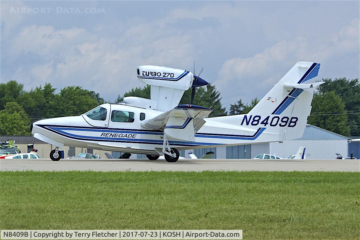 N8409B, 1987 Aerofab Inc Lake LA-250 C/N 63, At  2017 EAA AirVenture at Oshkosh