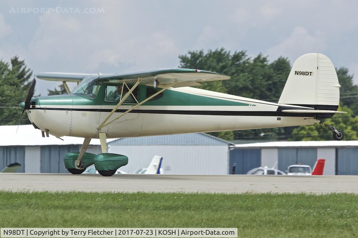 N98DT, 1947 Cessna 140 C/N 13316, At  2017 EAA AirVenture at Oshkosh