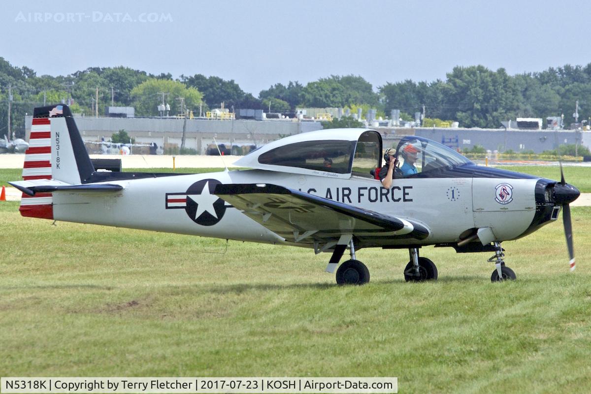 N5318K, 1950 Ryan Navion B C/N NAV-4-2218B, At  2017 EAA AirVenture at Oshkosh