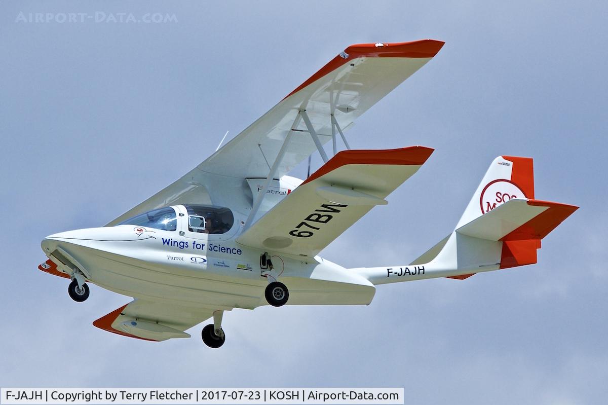 F-JAJH, EDRA Aeronautica Super Petrel LS C/N S0341, On a round the world tour - At  2017 EAA AirVenture at Oshkosh