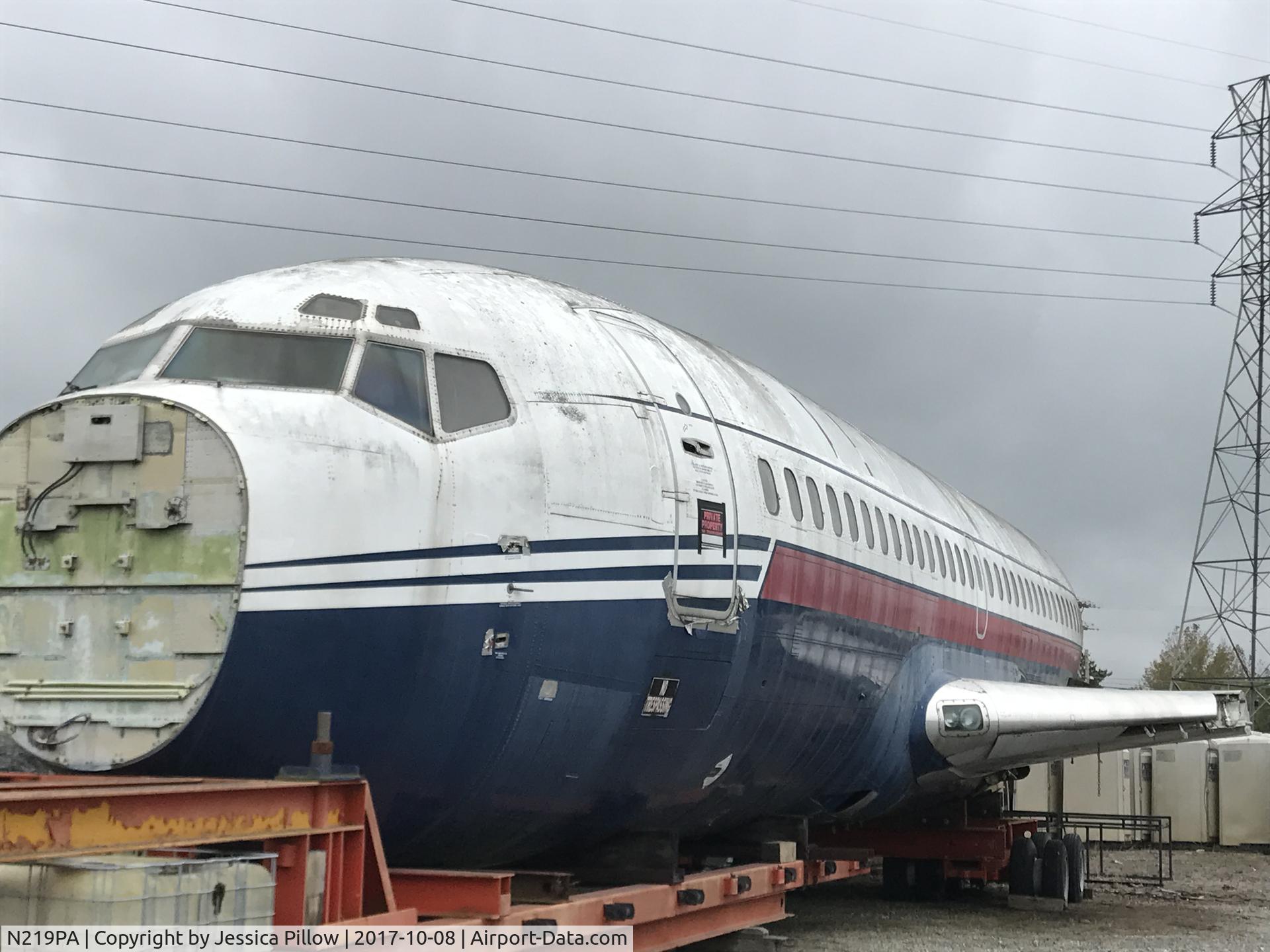 N219PA, 1969 Boeing 737-222 C/N 19956, Great find in Winston Salem.