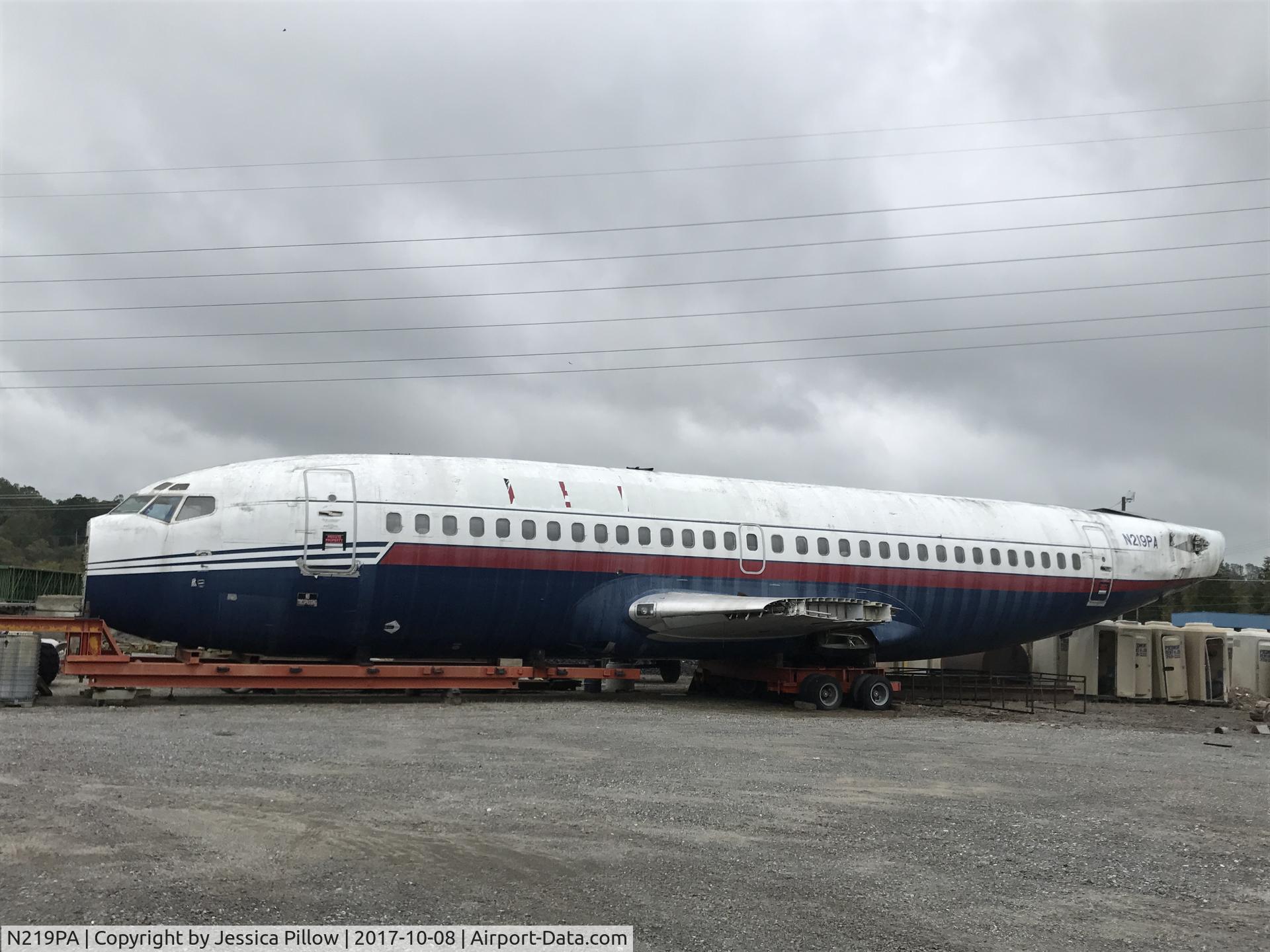 N219PA, 1969 Boeing 737-222 C/N 19956, Great find in Winston Salem.