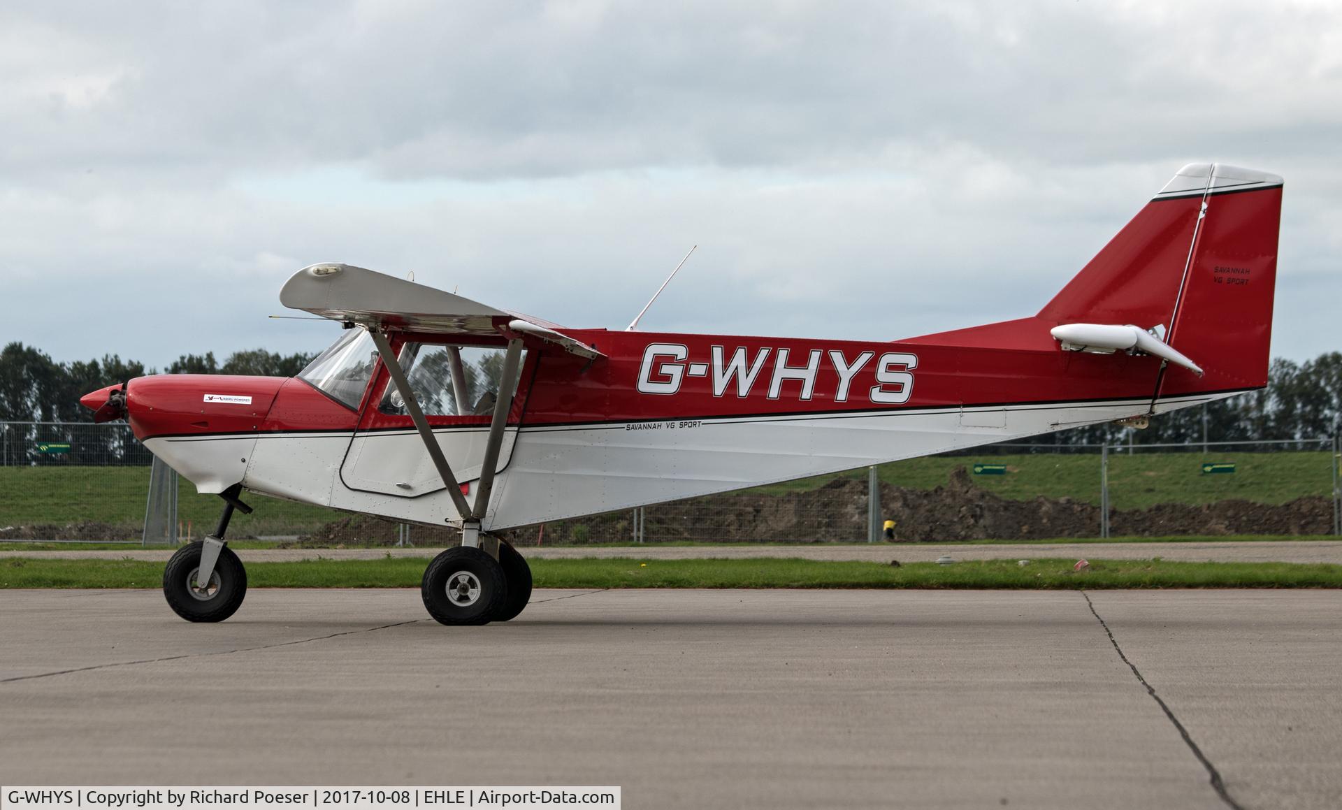 G-WHYS, 2010 ICP MXP-740 Savannah VG Jabiru(3) C/N BMAA/HB/404, Visiting Lelystad on 8th october 2017.