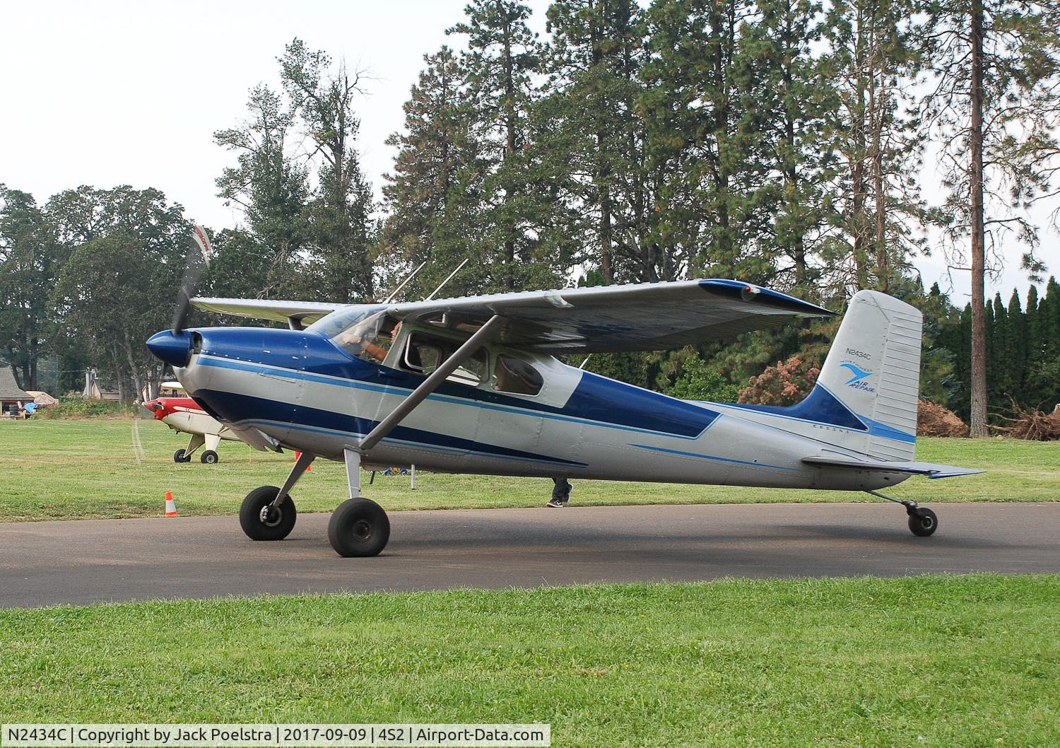 N2434C, 1954 Cessna 180 C/N 30734, C.180 at Hood River