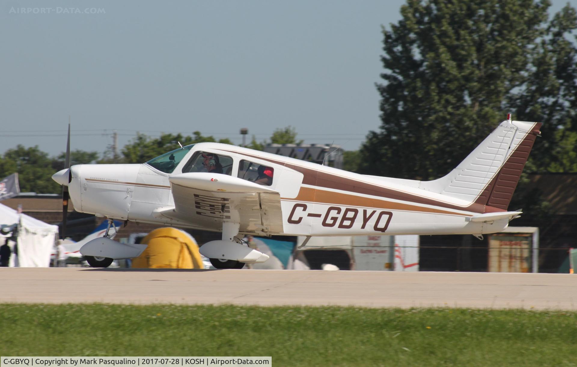 C-GBYQ, 1977 Piper PA-28-140 Cruiser C/N 28-7725176, Piper PA-28-140