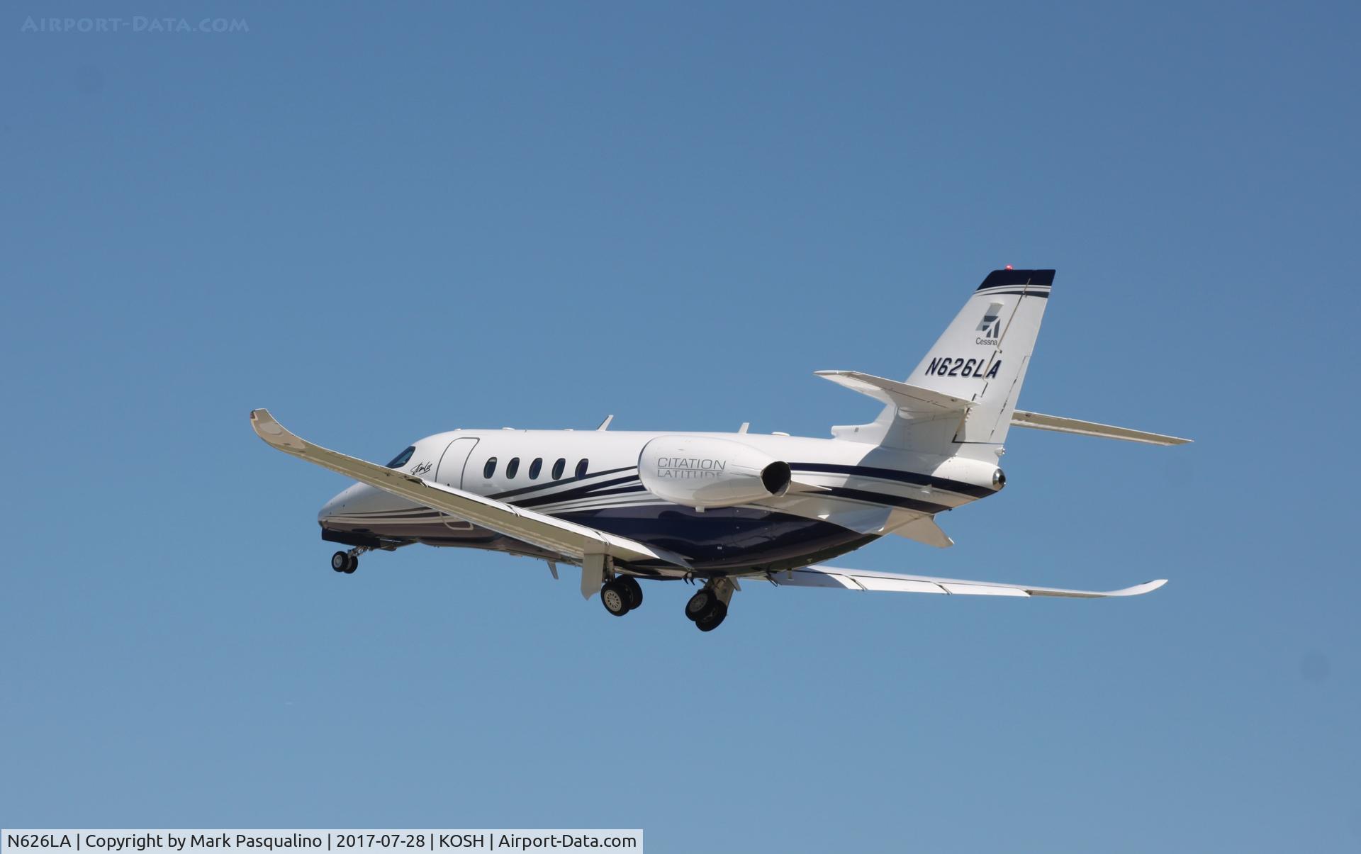 N626LA, 2016 Cessna 680A Citation Latitude C/N 680A-0026, Cessna 680A