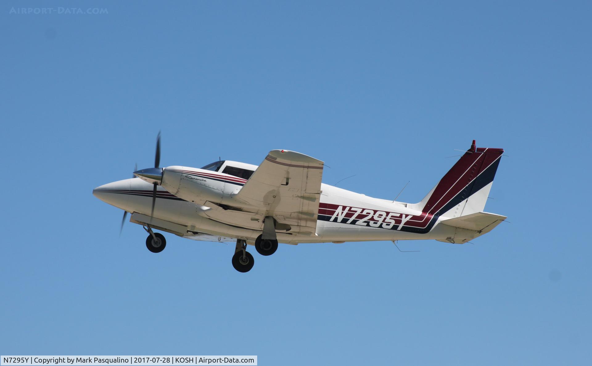 N7295Y, 1964 Piper PA-30 Twin Comanche Twin Comanche C/N 30-335, Piper PA-30