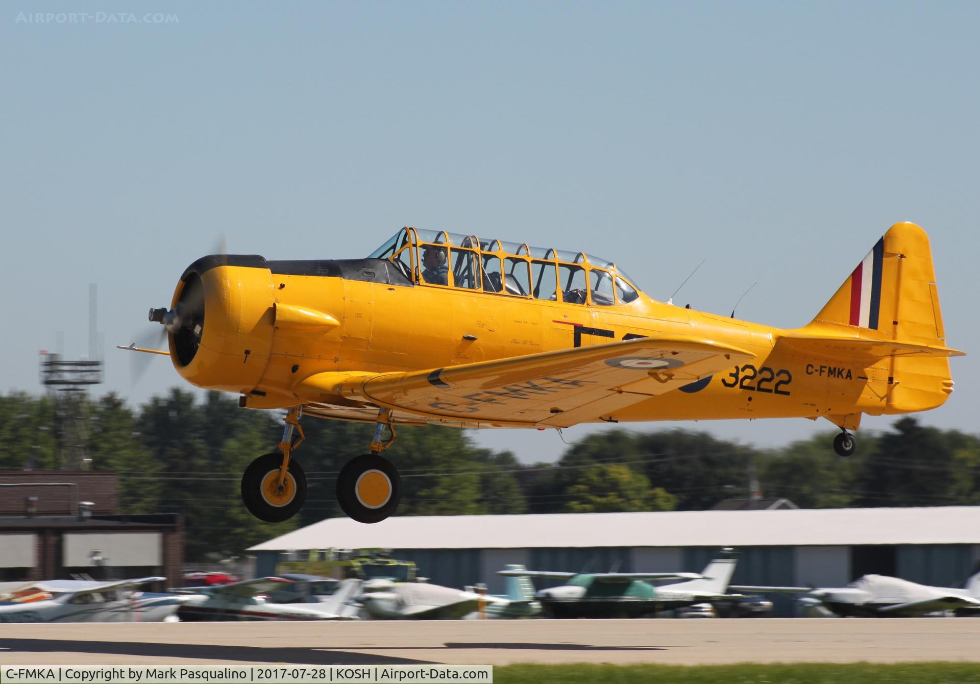 C-FMKA, 1941 Noorduyn AT-16 Harvard II C/N 75-3496, Harvard II
