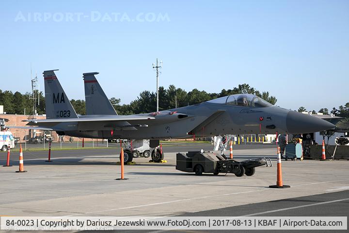 84-0023, 1984 McDonnell Douglas F-15C Eagle C/N 0934/C326, F-15C Eagle 84-0023 MA from 131st FS 