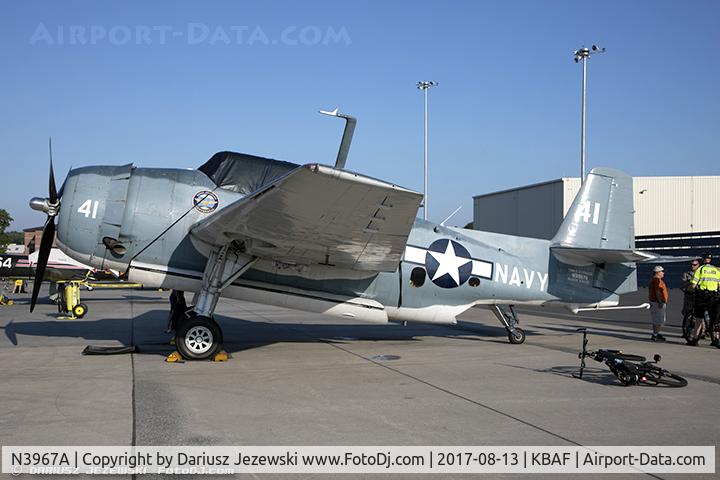N3967A, 1945 Grumman TBM-3U Avenger C/N 53835, Grumman TBM-3U Avenger 