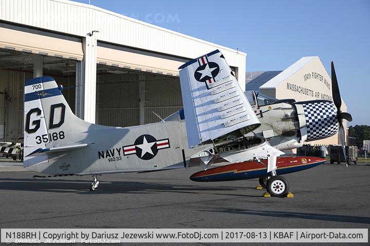 N188RH, 1955 Douglas EA-1E Skyraider C/N 10265 (135188), Douglas EA-1E Skyraider  C/N 135188, N188RH