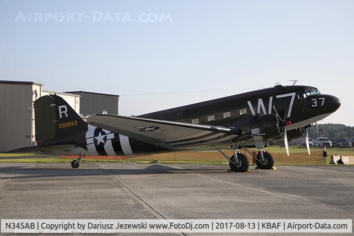 N345AB, 1943 Douglas DC3C-S1C3G (C-47A) C/N 13803, Douglas DC-3C-S1C3G  C/N 13803, N345AB