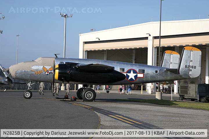 N2825B, 1940 North American RB-25 Mitchell C/N 62-2837, North American RB-25 Mitchell 