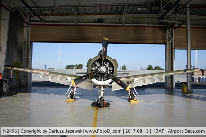 N2496, 1949 North American T-28D Trojan C/N 159-8 (49-1496), North American T-28D Trojan  C/N 49-1496, N2496