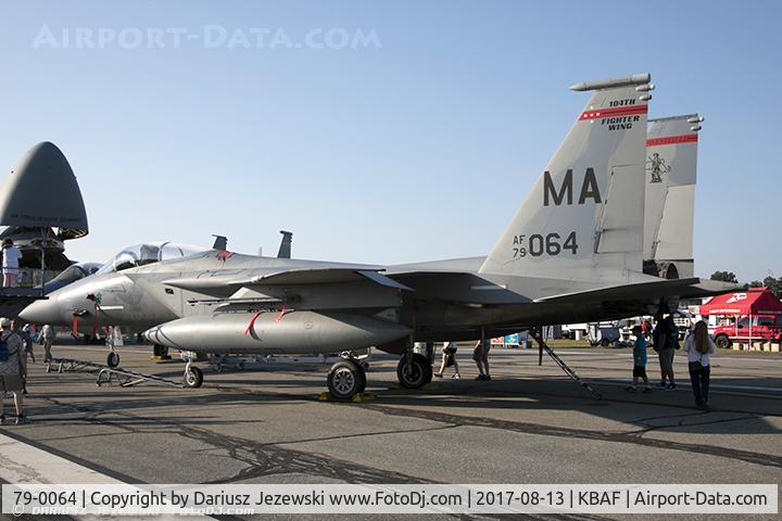 79-0064, 1979 McDonnell Douglas F-15C Eagle C/N 0612/C133, F-15C Eagle 79-0064 MA from 131st FS 