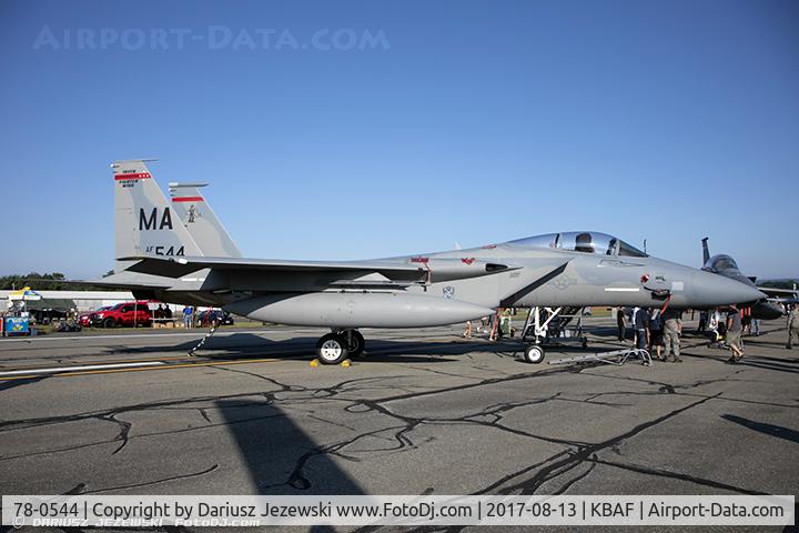 78-0544, McDonnell Douglas F-15C Eagle C/N 0535/C077, F-15C Eagle 78-0544 MA from 131st FS 