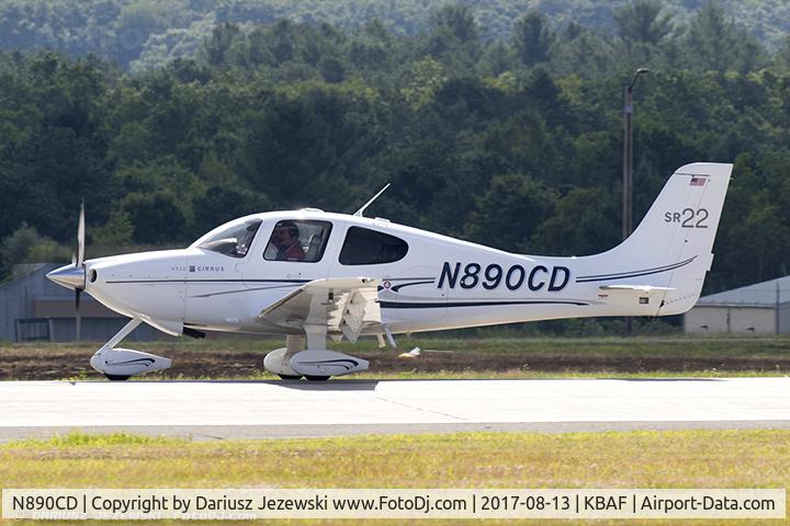 N890CD, 2003 Cirrus SR22 C/N 0591, Cirrus SR22  C/N 591, N890CD