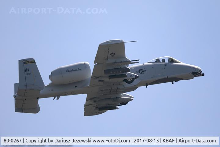 80-0267, 1980 Fairchild Republic A-10C Thunderbolt II C/N A10-0617, A-10C Thunderbolt II 80-0267 IN from 163rd FS 