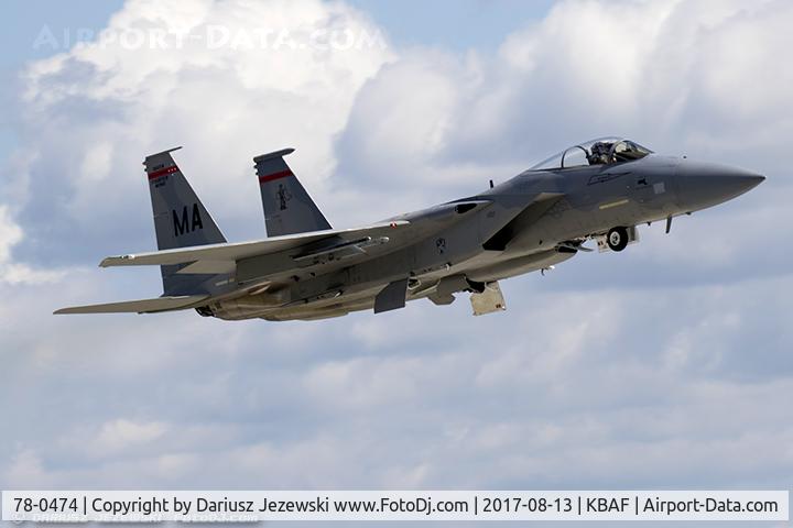 78-0474, McDonnell Douglas F-15C Eagle C/N 0453/C007, F-15C Eagle 78-0474 MA from 131st FS 
