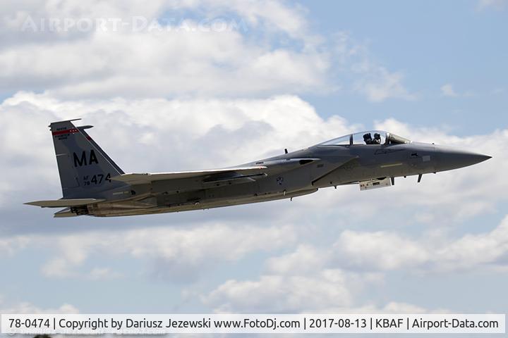 78-0474, McDonnell Douglas F-15C Eagle C/N 0453/C007, F-15C Eagle 78-0474 MA from 131st FS 
