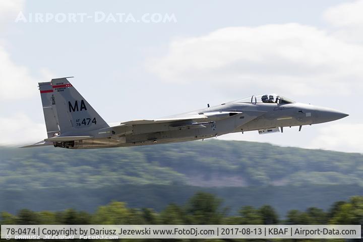 78-0474, McDonnell Douglas F-15C Eagle C/N 0453/C007, F-15C Eagle 78-0474 MA from 131st FS 