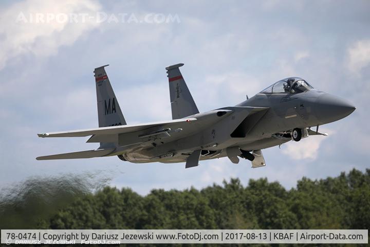 78-0474, McDonnell Douglas F-15C Eagle C/N 0453/C007, F-15C Eagle 78-0474 MA from 131st FS 