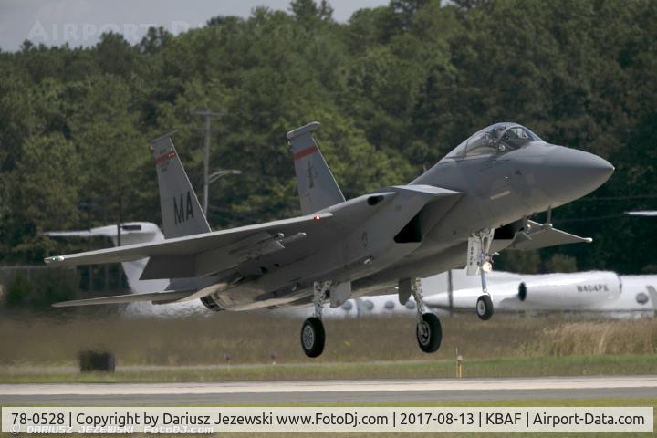 78-0528, McDonnell Douglas F-15C Eagle C/N 0517/C061, F-15C Eagle 78-0528 MA from 131st FS 