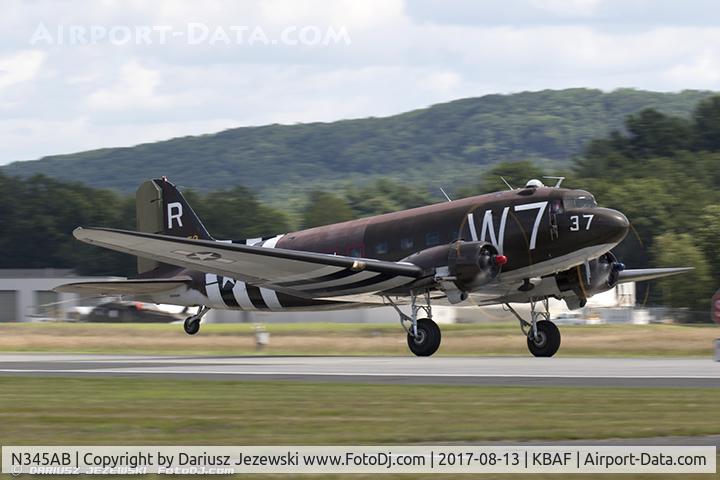 N345AB, 1943 Douglas DC3C-S1C3G (C-47A) C/N 13803, Douglas DC-3C-S1C3G  C/N 13803, N345AB