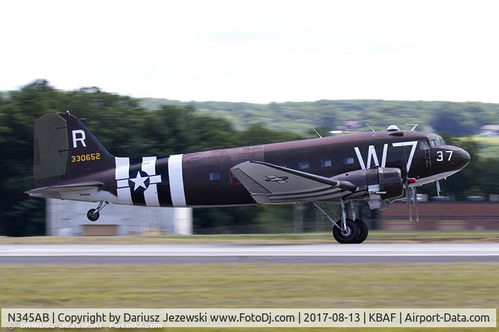 N345AB, 1943 Douglas DC3C-S1C3G (C-47A) C/N 13803, Douglas DC-3C-S1C3G  C/N 13803, N345AB