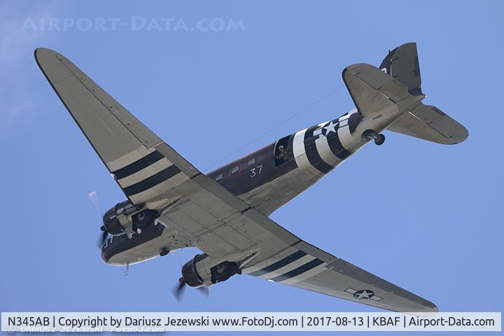 N345AB, 1943 Douglas DC3C-S1C3G (C-47A) C/N 13803, Douglas DC-3C-S1C3G  C/N 13803, N345AB