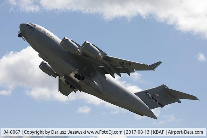94-0067, 1994 McDonnell Douglas C-17A Globemaster III C/N 50027/F-26, C-17A Globemaster 94-0067  from 137th AS 