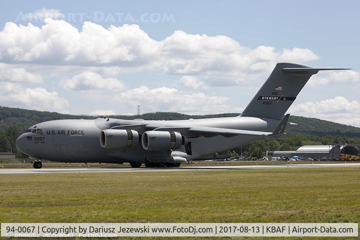 94-0067, 1994 McDonnell Douglas C-17A Globemaster III C/N 50027/F-26, C-17A Globemaster 94-0067  from 137th AS 
