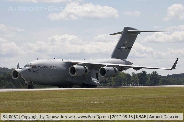 94-0067, 1994 McDonnell Douglas C-17A Globemaster III C/N 50027/F-26, C-17A Globemaster 94-0067  from 137th AS 