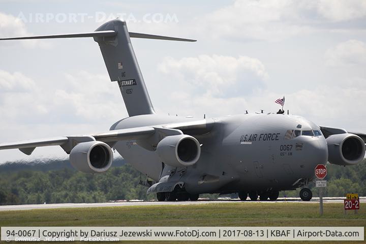 94-0067, 1994 McDonnell Douglas C-17A Globemaster III C/N 50027/F-26, C-17A Globemaster 94-0067  from 137th AS 
