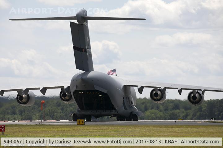 94-0067, 1994 McDonnell Douglas C-17A Globemaster III C/N 50027/F-26, C-17A Globemaster 94-0067  from 137th AS 