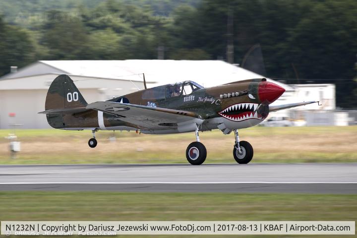 N1232N, 1943 Curtiss P-40N Warhawk C/N 27483, Curtiss P-40M Warhawk 