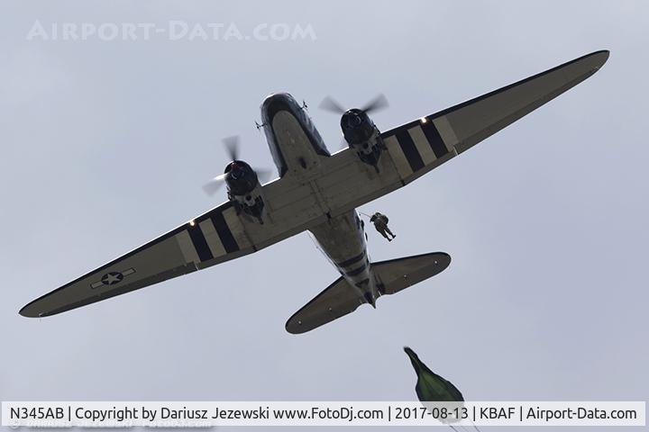 N345AB, 1943 Douglas DC3C-S1C3G (C-47A) C/N 13803, Douglas DC-3C-S1C3G  C/N 13803, N345AB