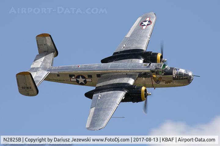 N2825B, 1940 North American RB-25 Mitchell C/N 62-2837, North American RB-25 Mitchell 