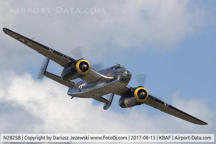 N2825B, 1940 North American RB-25 Mitchell C/N 62-2837, North American RB-25 Mitchell 