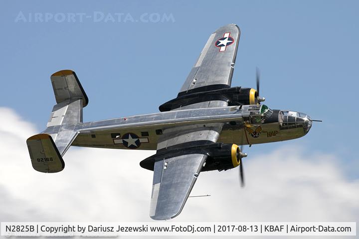 N2825B, 1940 North American RB-25 Mitchell C/N 62-2837, North American RB-25 Mitchell 
