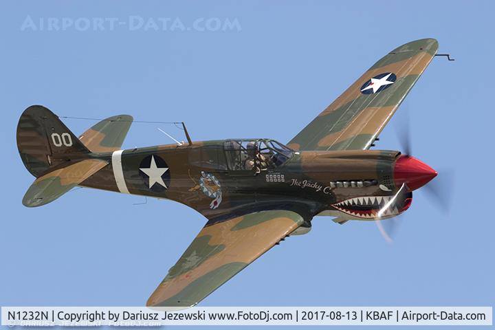 N1232N, 1943 Curtiss P-40N Warhawk C/N 27483, Curtiss P-40M Warhawk 