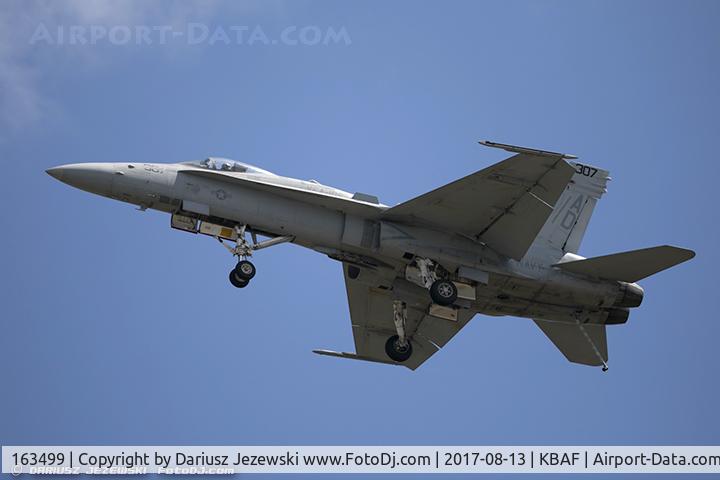 163499, 1988 McDonnell Douglas F/A-18C Hornet C/N 0739/C054, F/A-18C Hornet 163499 AD-307 from VFA-106 