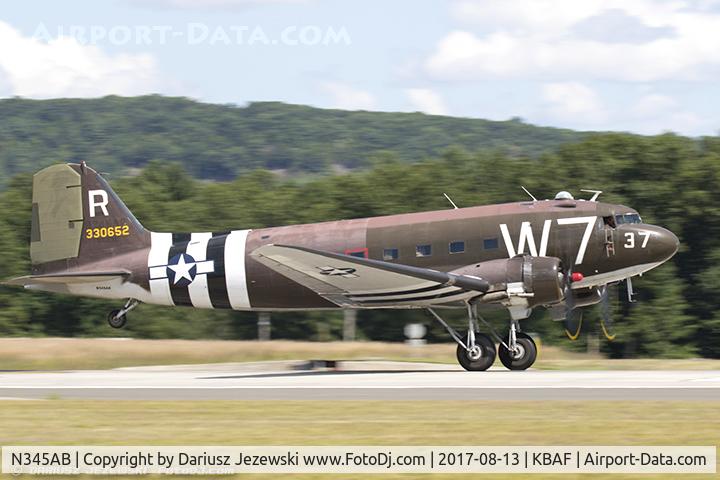 N345AB, 1943 Douglas DC3C-S1C3G (C-47A) C/N 13803, Douglas DC-3C-S1C3G  C/N 13803, N345AB