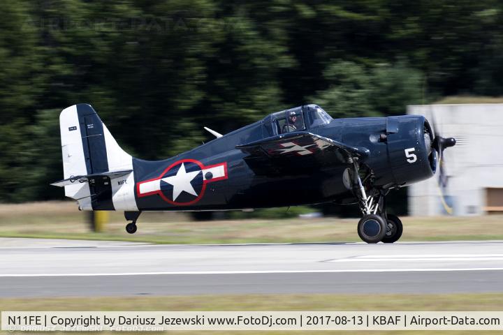 N11FE, 1945 General Motors FM-2 Wildcat C/N 5734, General Motors (Grumman) FM-2 Wildcat  C/N 5734, N11FE