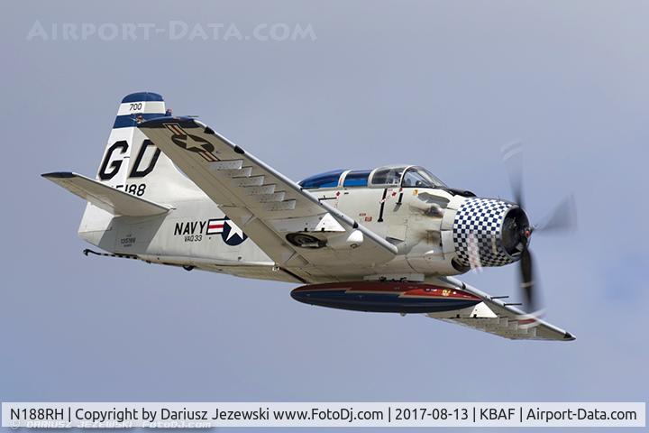 N188RH, 1955 Douglas EA-1E Skyraider C/N 10265 (135188), Douglas EA-1E Skyraider  C/N 135188, N188RH