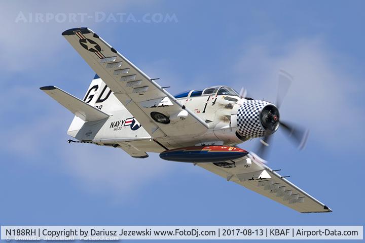 N188RH, 1955 Douglas EA-1E Skyraider C/N 10265 (135188), Douglas EA-1E Skyraider  C/N 135188, N188RH