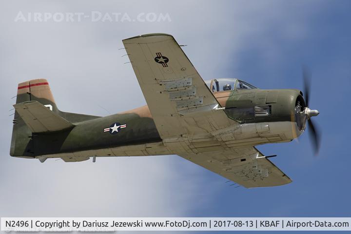 N2496, 1949 North American T-28D Trojan C/N 159-8 (49-1496), North American T-28D Trojan  C/N 49-1496, N2496
