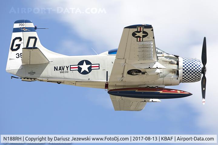 N188RH, 1955 Douglas EA-1E Skyraider C/N 10265 (135188), Douglas EA-1E Skyraider  C/N 135188, N188RH