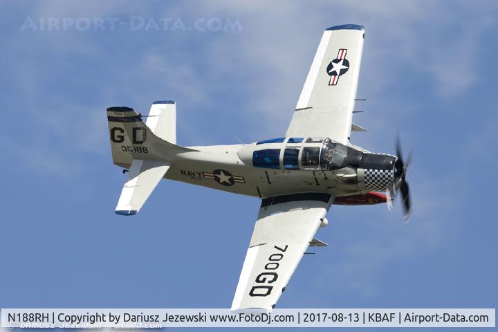N188RH, 1955 Douglas EA-1E Skyraider C/N 10265 (135188), Douglas EA-1E Skyraider  C/N 135188, N188RH